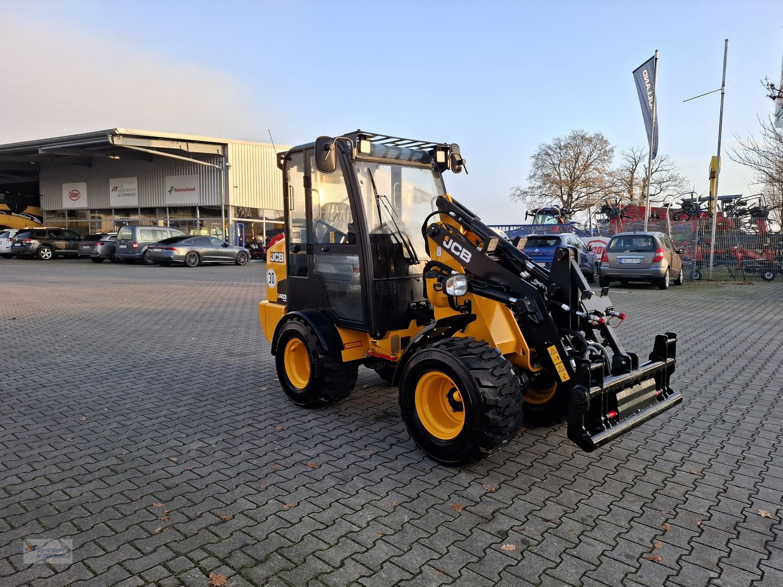 Radlader типа JCB 403 Plus mit Kabine, Vorführmaschine в Altenberge (Фотография 4)