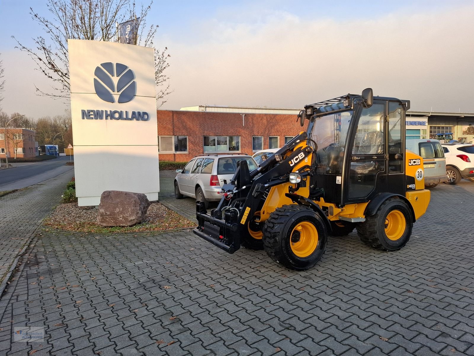 Radlader типа JCB 403 Plus mit Kabine, Vorführmaschine в Altenberge (Фотография 2)