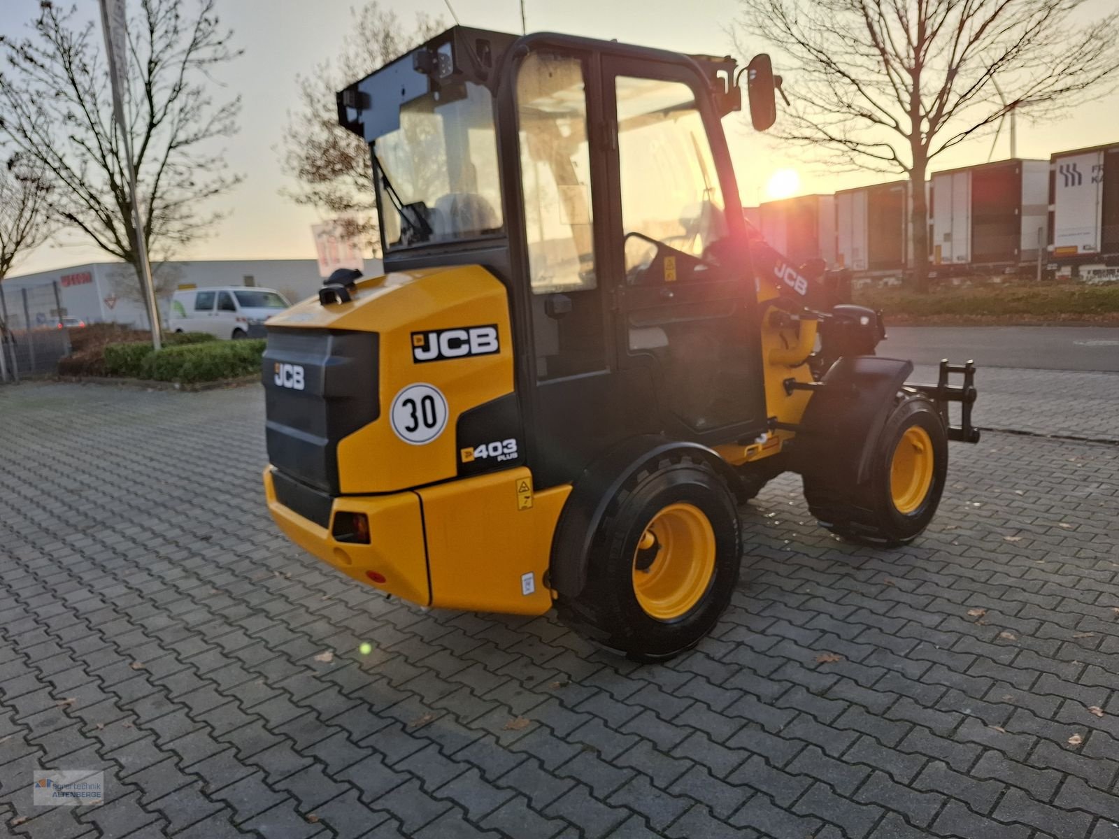 Radlader типа JCB 403 Plus mit Kabine, Vorführmaschine в Altenberge (Фотография 5)