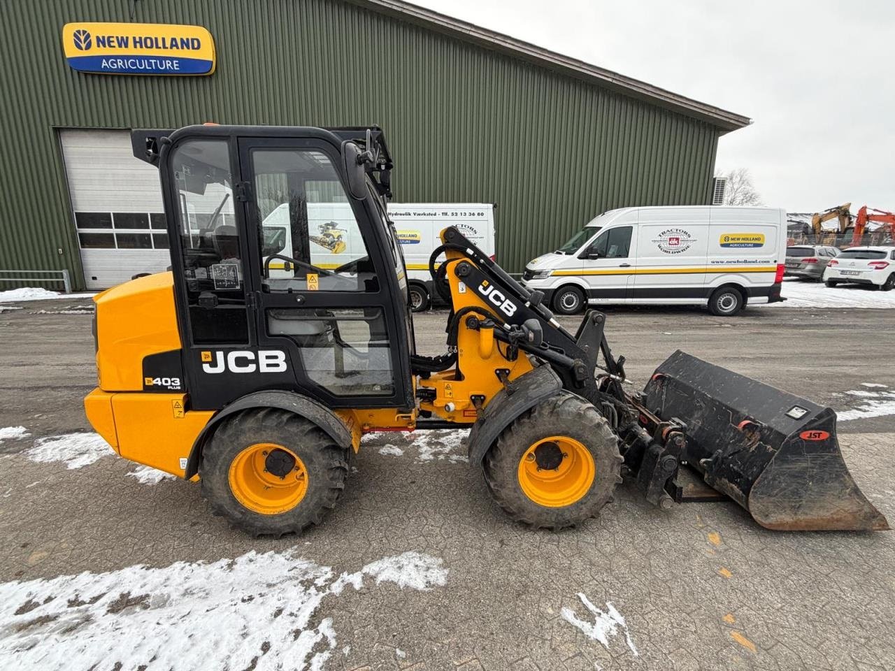 Radlader tip JCB 403 PLUS, Gebrauchtmaschine in Middelfart (Poză 5)