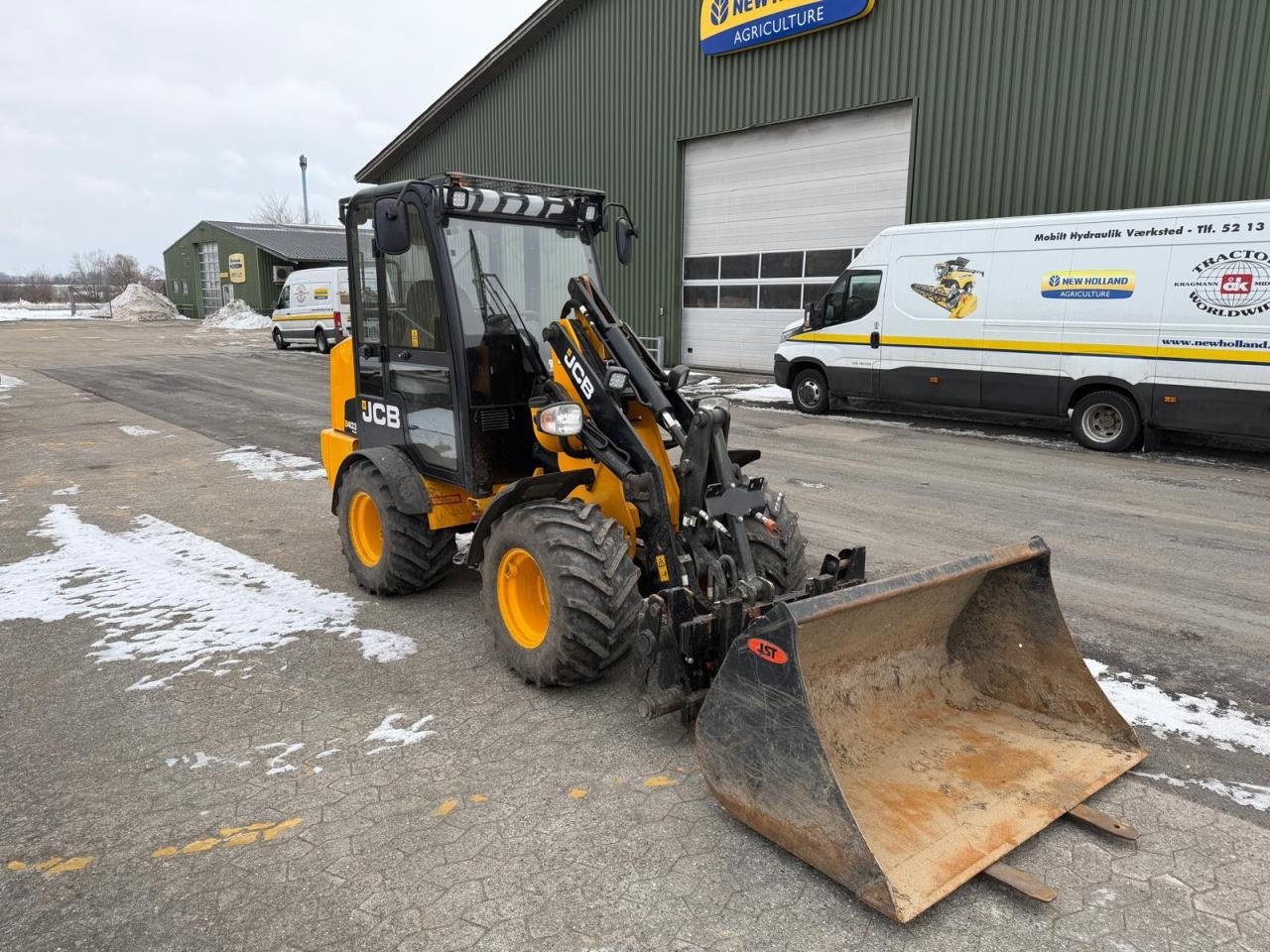 Radlader tip JCB 403 PLUS, Gebrauchtmaschine in Middelfart (Poză 15)