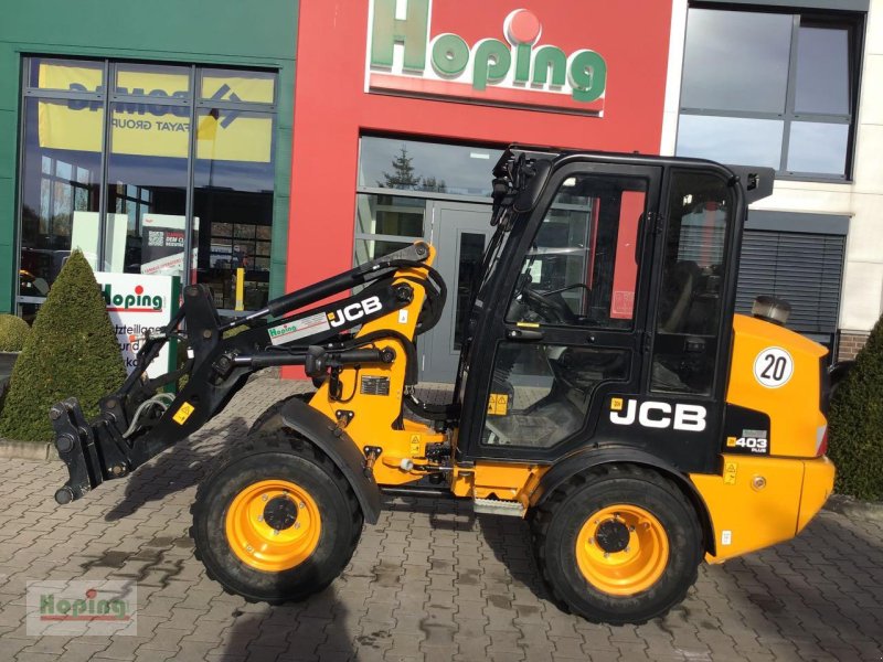 Radlader van het type JCB 403 PLUS, Mietmaschine in Bakum (Foto 1)