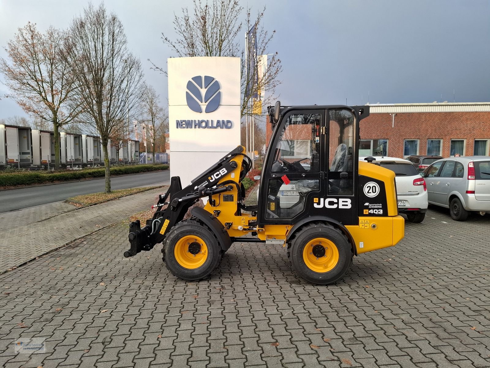 Radlader типа JCB 403 Smart Power mit Kabine, Vorführmaschine в Altenberge (Фотография 9)
