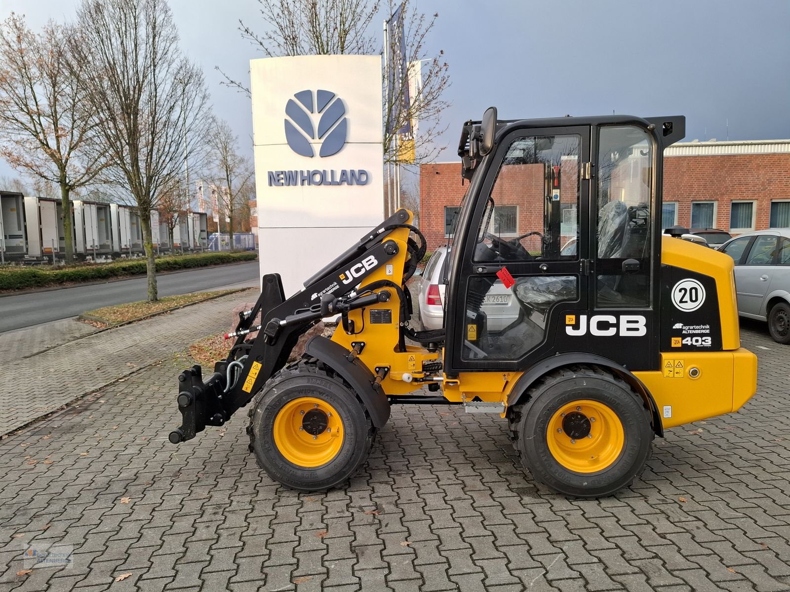 Radlader типа JCB 403 Smart Power mit Kabine, Vorführmaschine в Altenberge (Фотография 10)