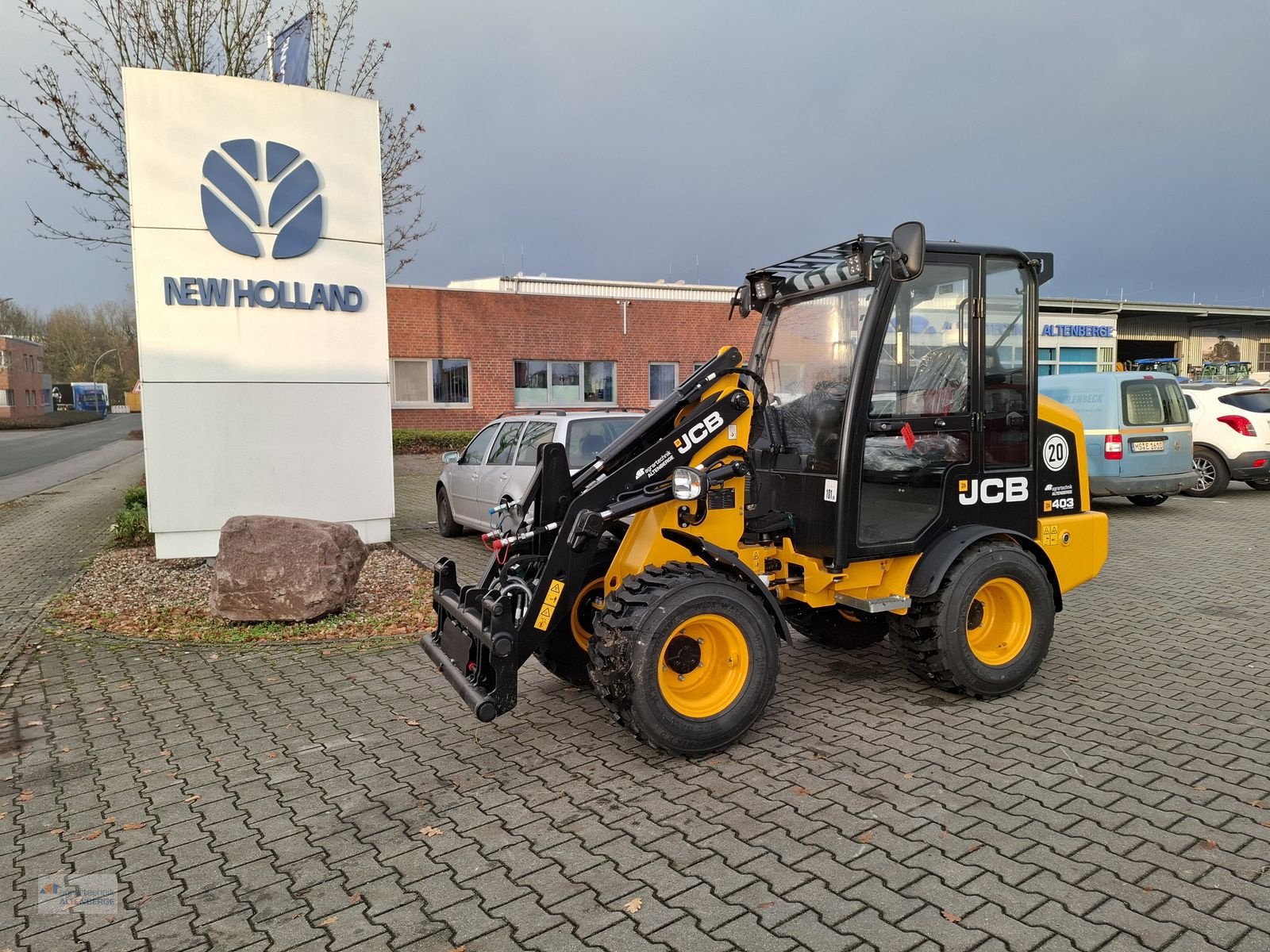 Radlader типа JCB 403 Smart Power mit Kabine, Vorführmaschine в Altenberge (Фотография 2)