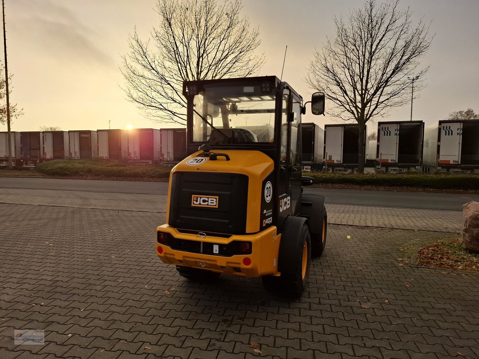 Radlader типа JCB 403 Smart Power mit Kabine, Vorführmaschine в Altenberge (Фотография 7)