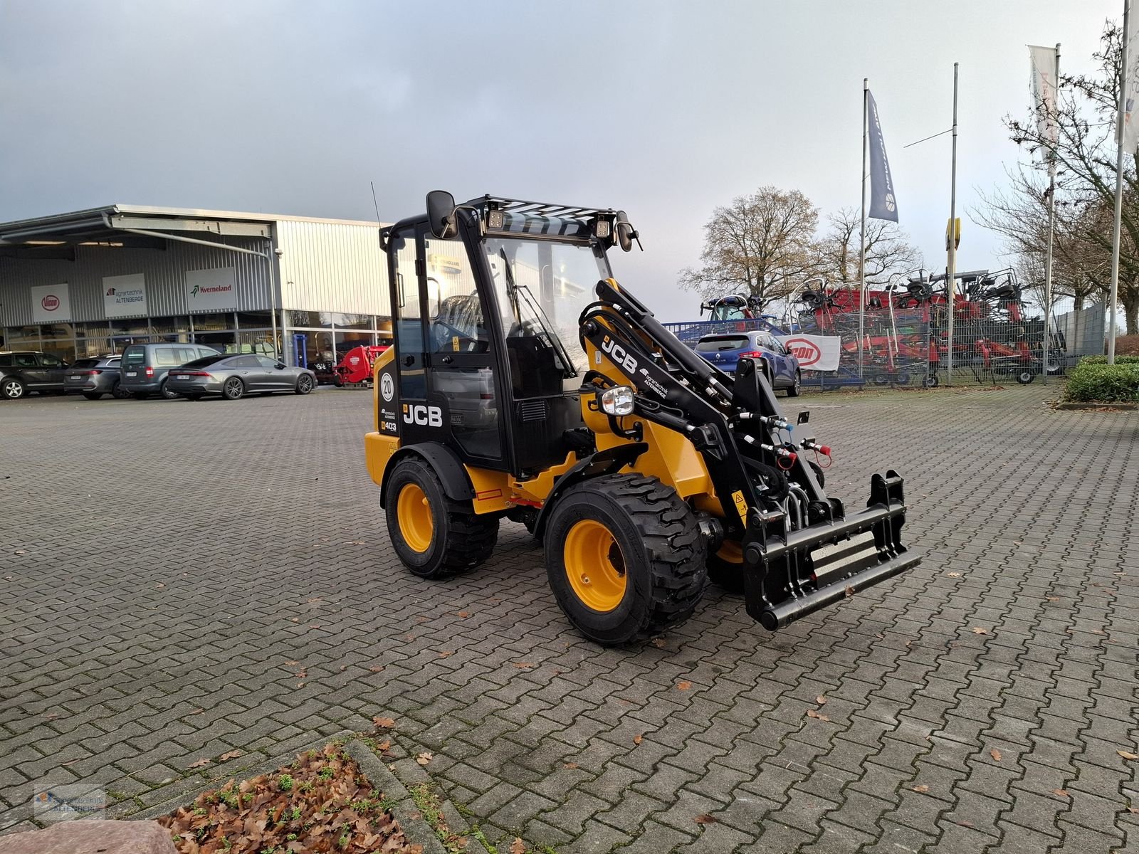 Radlader типа JCB 403 Smart Power mit Kabine, Vorführmaschine в Altenberge (Фотография 4)
