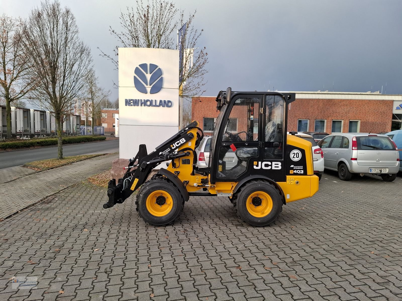 Radlader типа JCB 403 Smart Power mit Kabine, Vorführmaschine в Altenberge (Фотография 1)