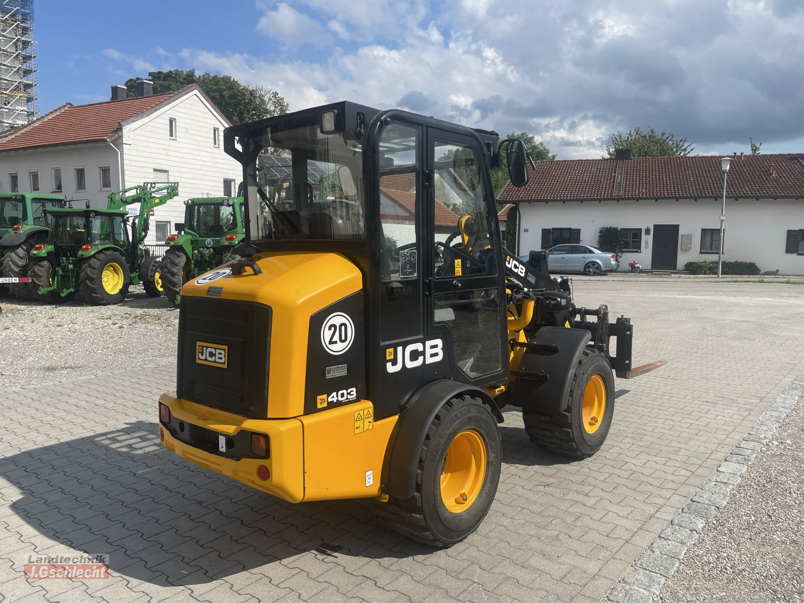 Radlader of the type JCB 403 Smart Power, Gebrauchtmaschine in Mühldorf (Picture 9)