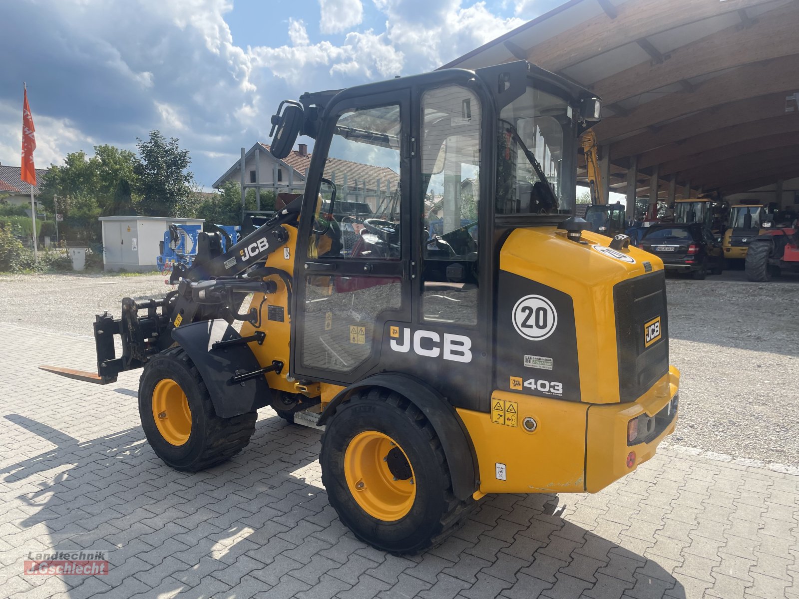 Radlader of the type JCB 403 Smart Power, Gebrauchtmaschine in Mühldorf (Picture 12)
