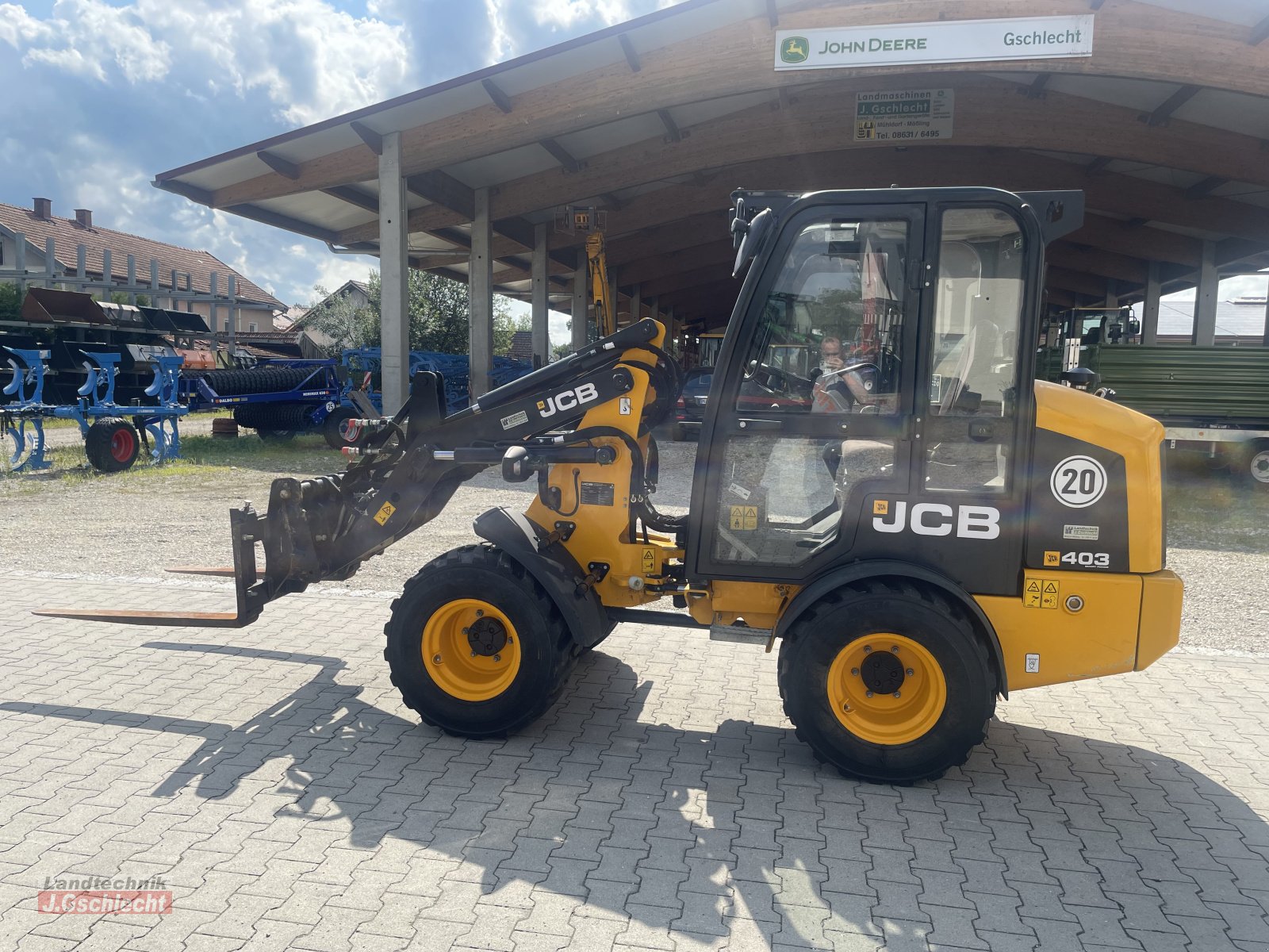 Radlader of the type JCB 403 Smart Power, Gebrauchtmaschine in Mühldorf (Picture 13)