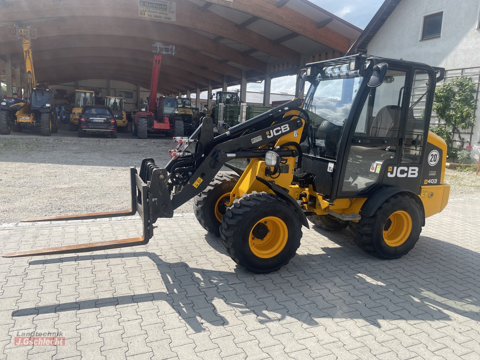 Radlader of the type JCB 403 Smart Power, Gebrauchtmaschine in Mühldorf (Picture 14)