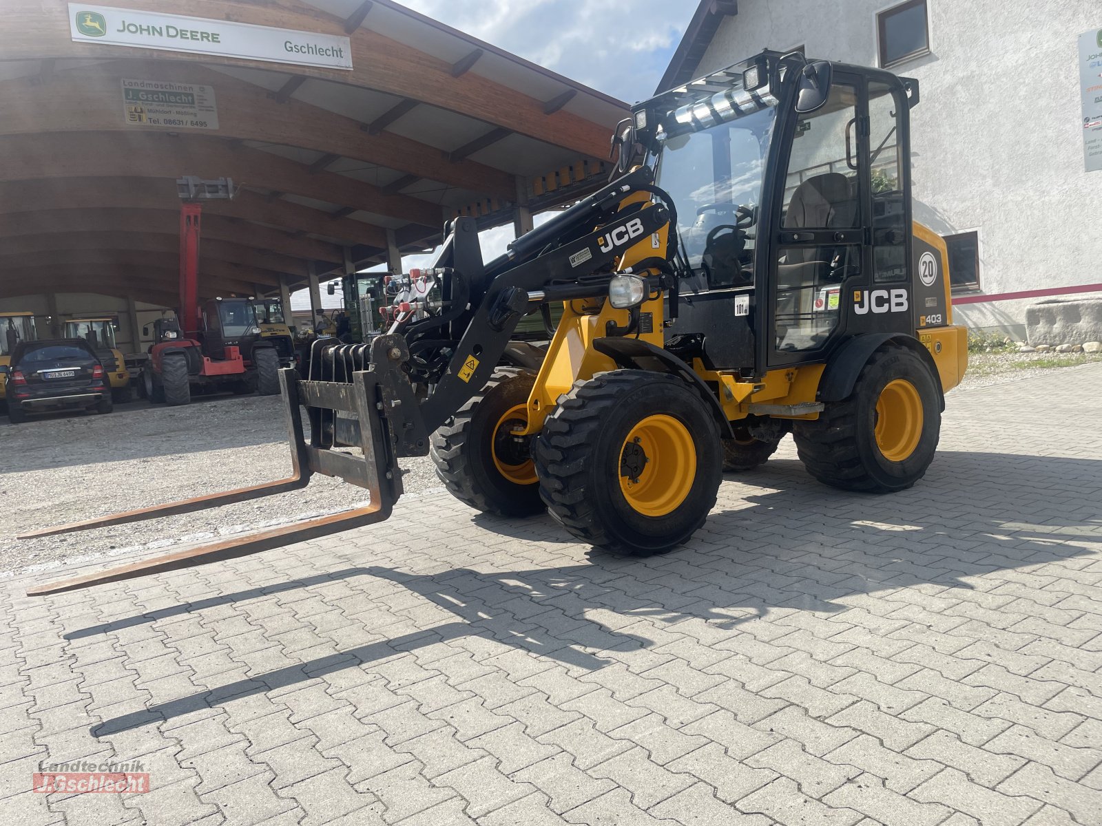 Radlader of the type JCB 403 Smart Power, Gebrauchtmaschine in Mühldorf (Picture 15)