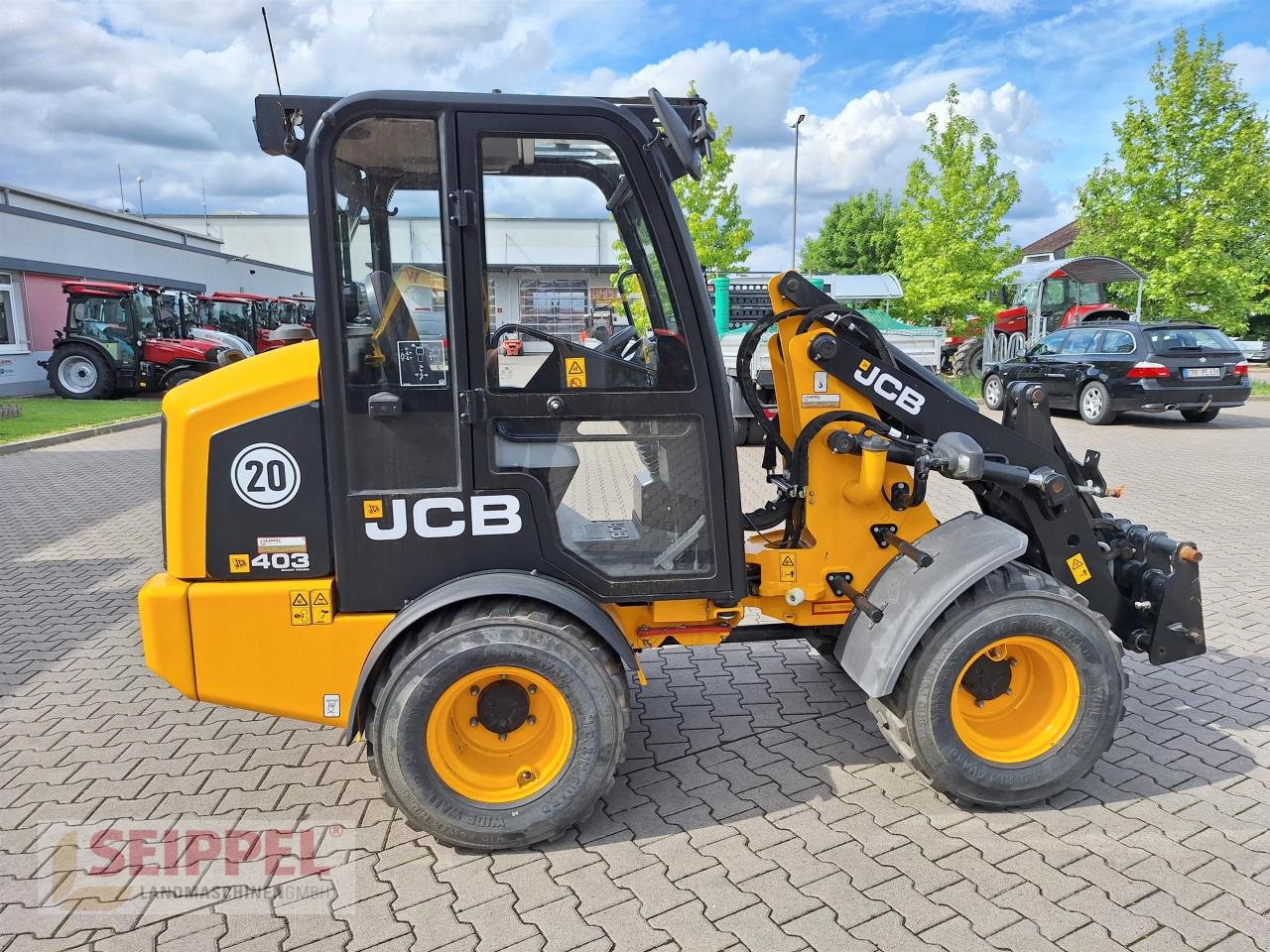 Radlader Türe ait JCB 403 Smartpower, Gebrauchtmaschine içinde Groß-Umstadt (resim 7)