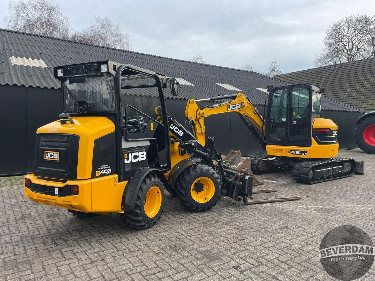 Radlader tip JCB 403 SP --- 48 Z-1, Gebrauchtmaschine in Vriezenveen (Poză 4)