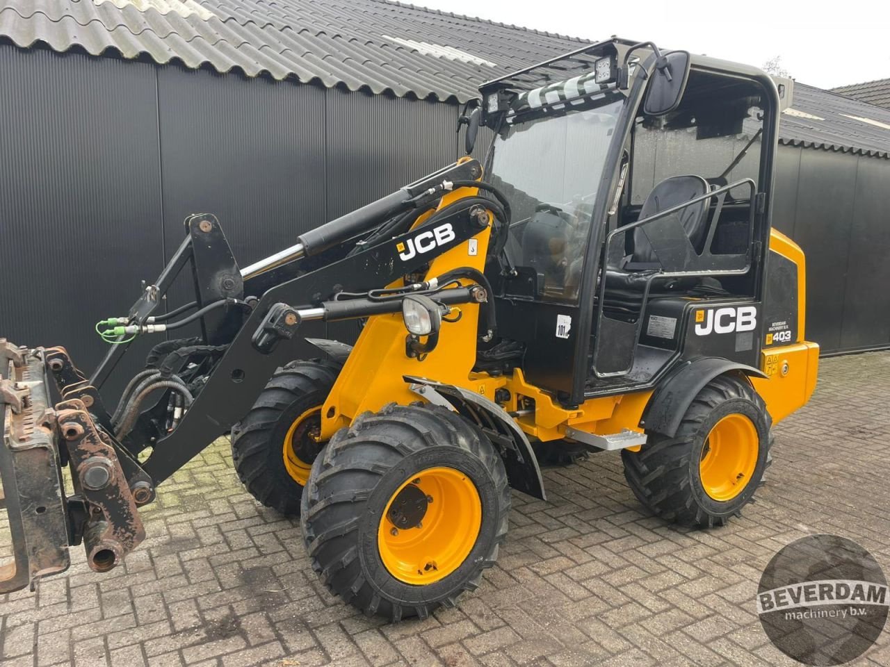 Radlader a típus JCB 403 SP, Gebrauchtmaschine ekkor: Vriezenveen (Kép 4)