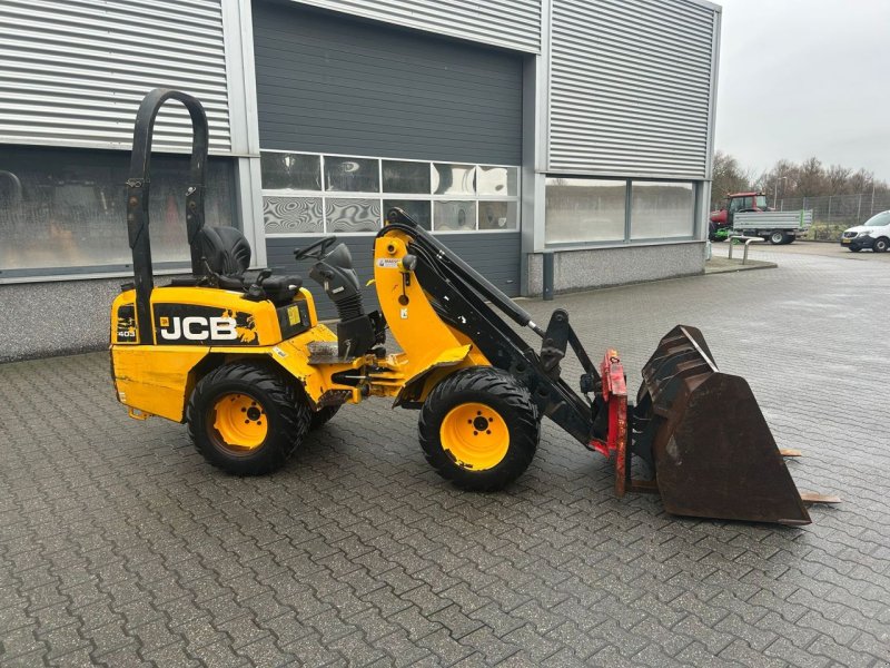 Radlader типа JCB 403 WLS shovel met bak en vork, Gebrauchtmaschine в Roermond (Фотография 1)