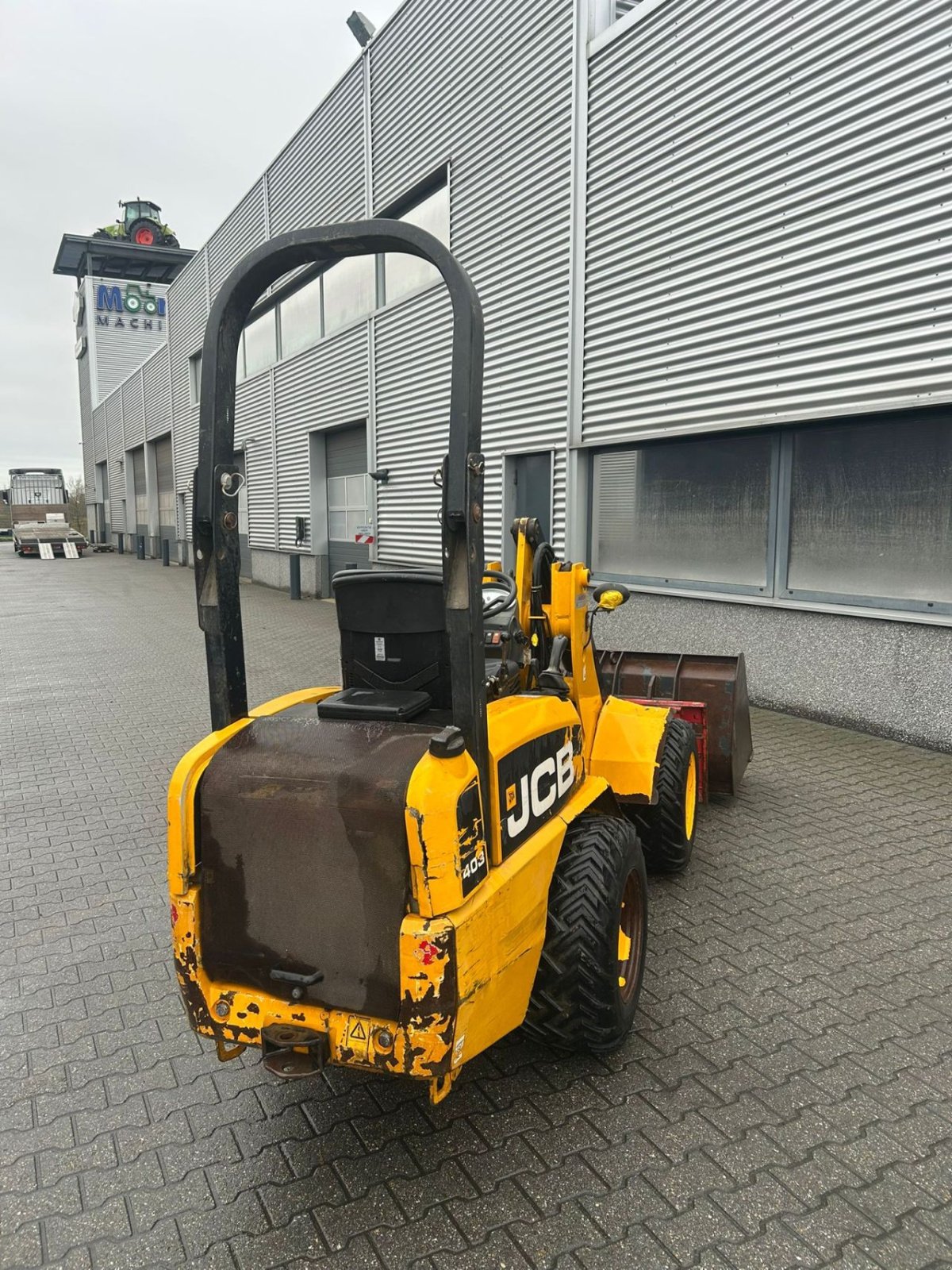 Radlader a típus JCB 403 WLS shovel met bak en vork, Gebrauchtmaschine ekkor: Roermond (Kép 10)