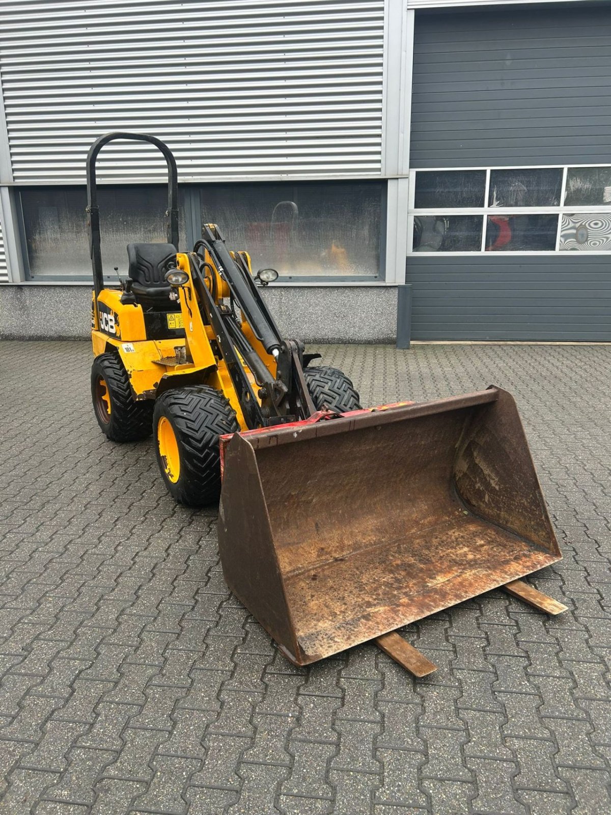Radlader a típus JCB 403 WLS shovel met bak en vork, Gebrauchtmaschine ekkor: Roermond (Kép 2)