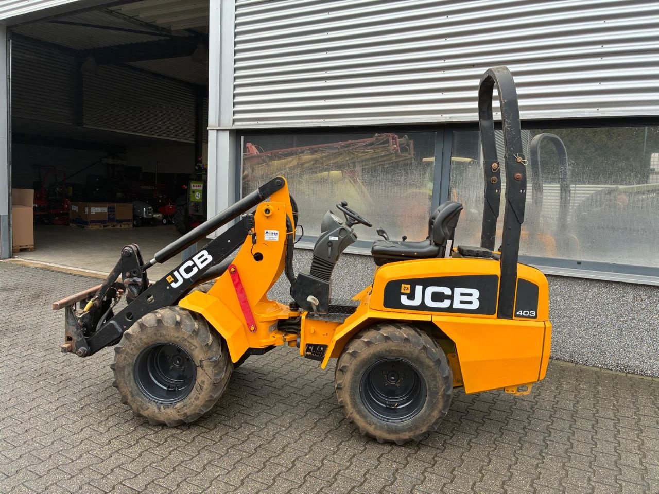 Radlader van het type JCB 403 WLS shovel / wiellader, Gebrauchtmaschine in Roermond (Foto 4)