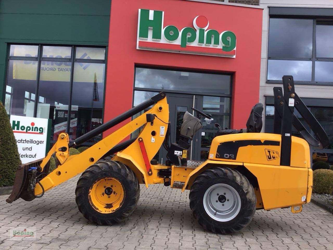 Radlader des Typs JCB 403, Gebrauchtmaschine in Bakum (Bild 1)