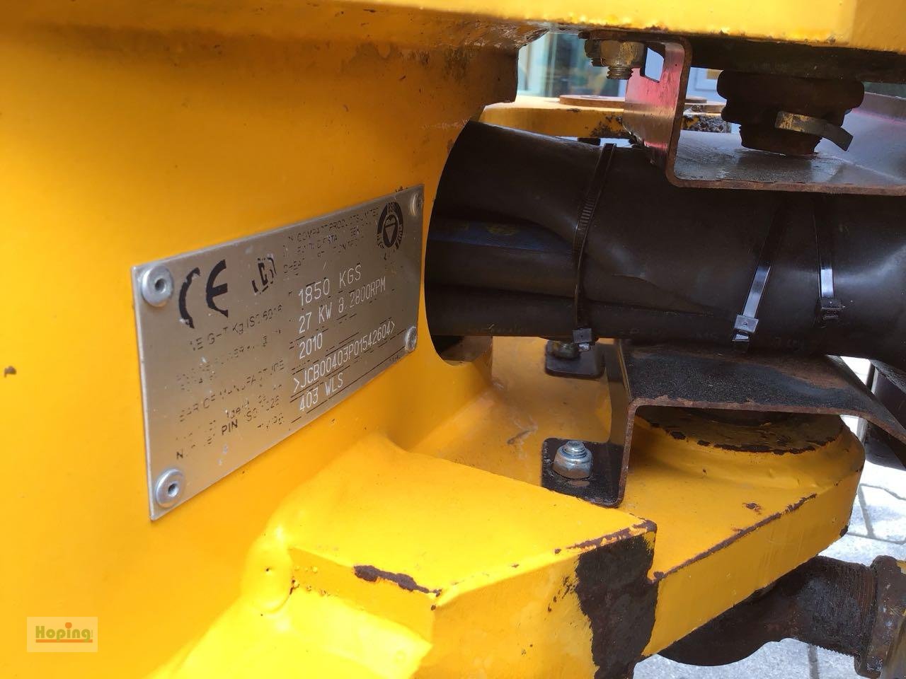 Radlader des Typs JCB 403, Gebrauchtmaschine in Bakum (Bild 6)