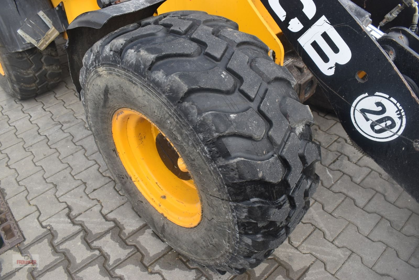 Radlader Türe ait JCB 406, Gebrauchtmaschine içinde Putzleinsdorf (resim 10)