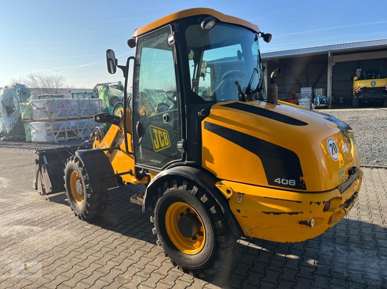 Radlader от тип JCB 406, Gebrauchtmaschine в Neuhof - Dorfborn (Снимка 4)