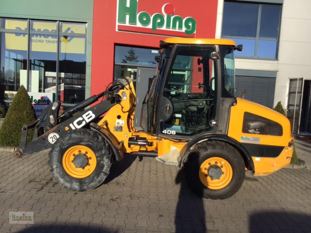 Radlader des Typs JCB 406, Gebrauchtmaschine in Bakum (Bild 1)