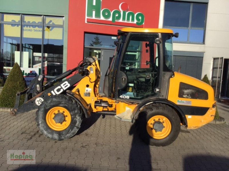 Radlader des Typs JCB 406, Gebrauchtmaschine in Bakum