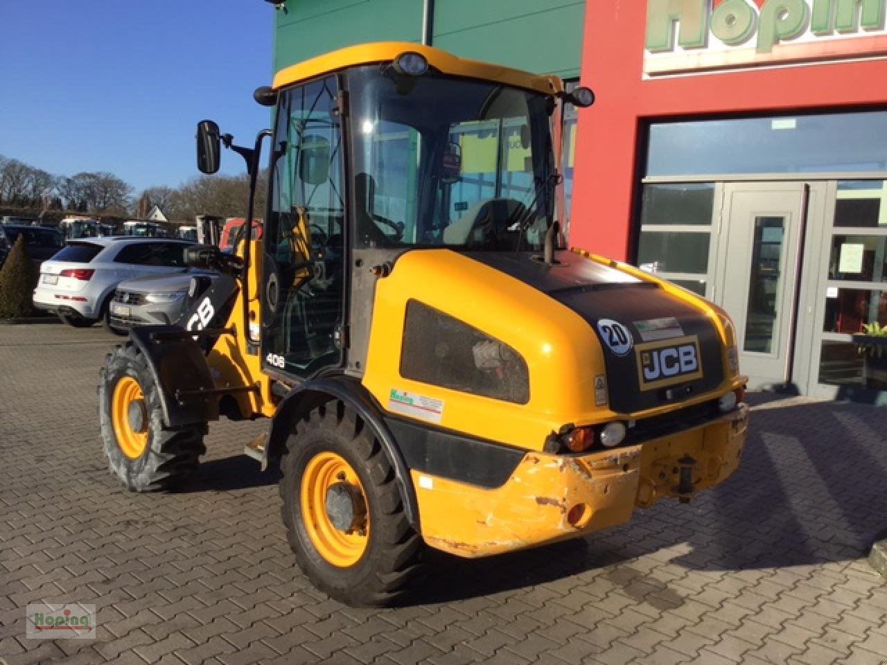 Radlader des Typs JCB 406, Gebrauchtmaschine in Bakum (Bild 8)