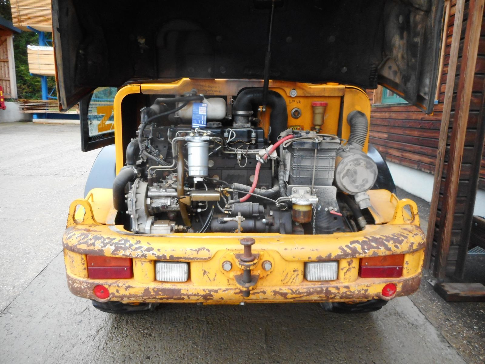 Radlader typu JCB 407 ( 5.400kg ) mit Schaufel + Gabel, Gebrauchtmaschine v St. Nikolai ob Draßling (Obrázek 18)