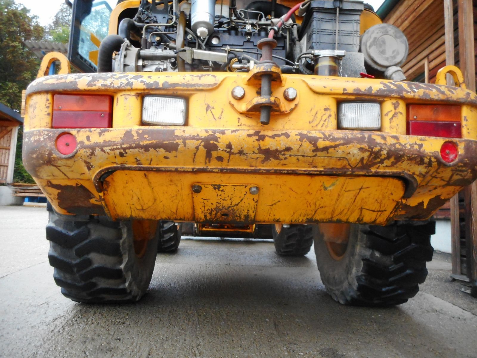 Radlader typu JCB 407 ( 5.400kg ) mit Schaufel + Gabel, Gebrauchtmaschine v St. Nikolai ob Draßling (Obrázek 19)