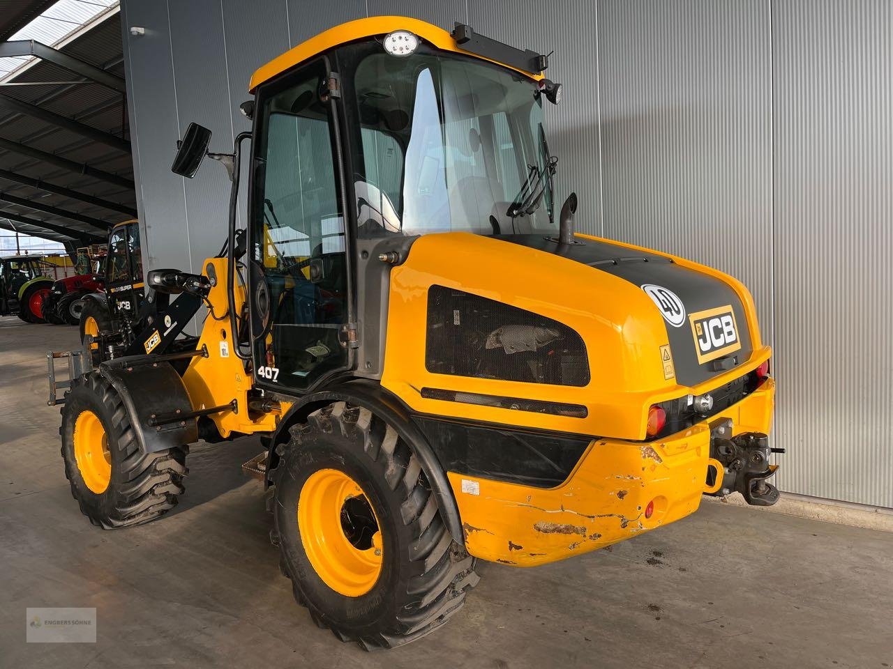 Radlader tip JCB 407 AGRI 35km/h, Gebrauchtmaschine in Twist - Rühlerfeld (Poză 3)