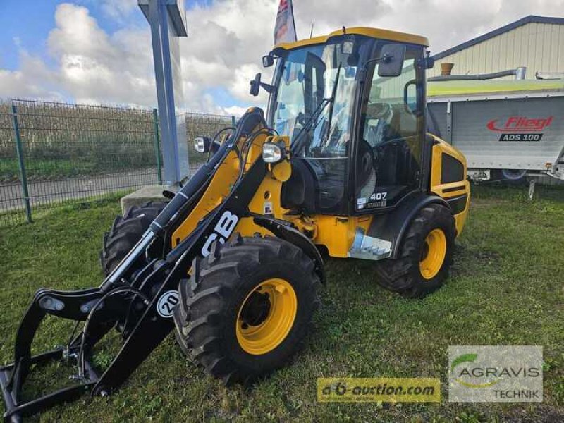 Radlader des Typs JCB 407 AGRI STUFE V, Gebrauchtmaschine in Lichtenau (Bild 1)