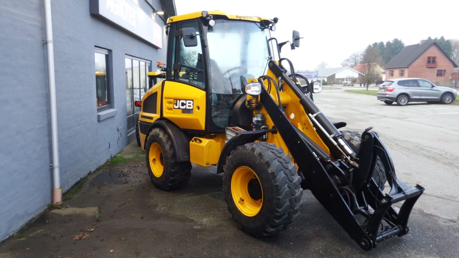Radlader za tip JCB 407, Gebrauchtmaschine u Hobro (Slika 1)