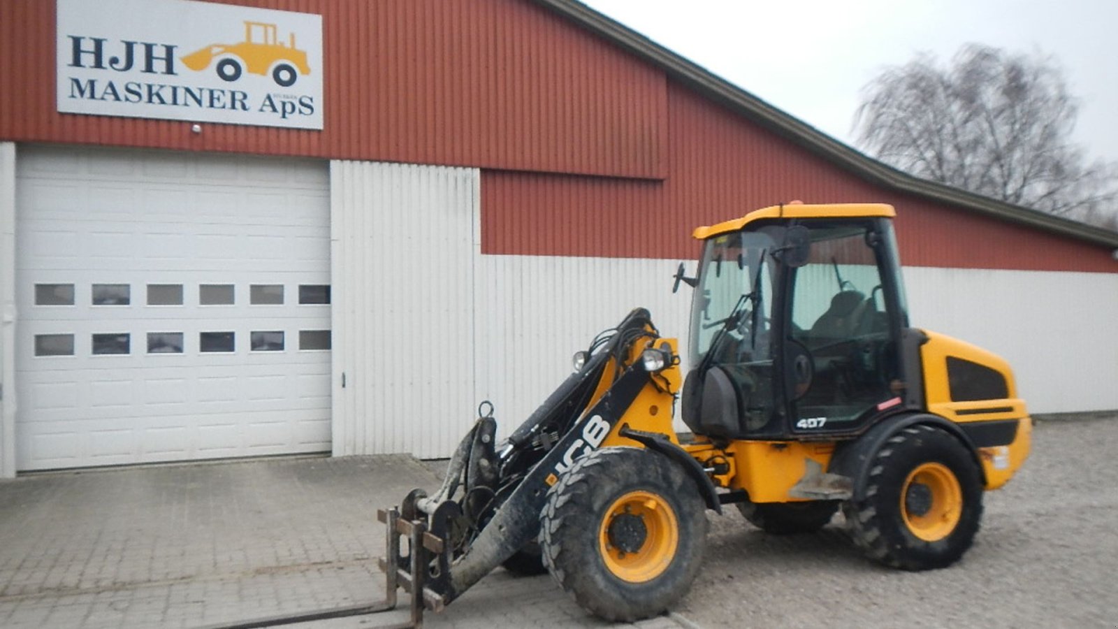 Radlader Türe ait JCB 407, Gebrauchtmaschine içinde Aabenraa (resim 13)