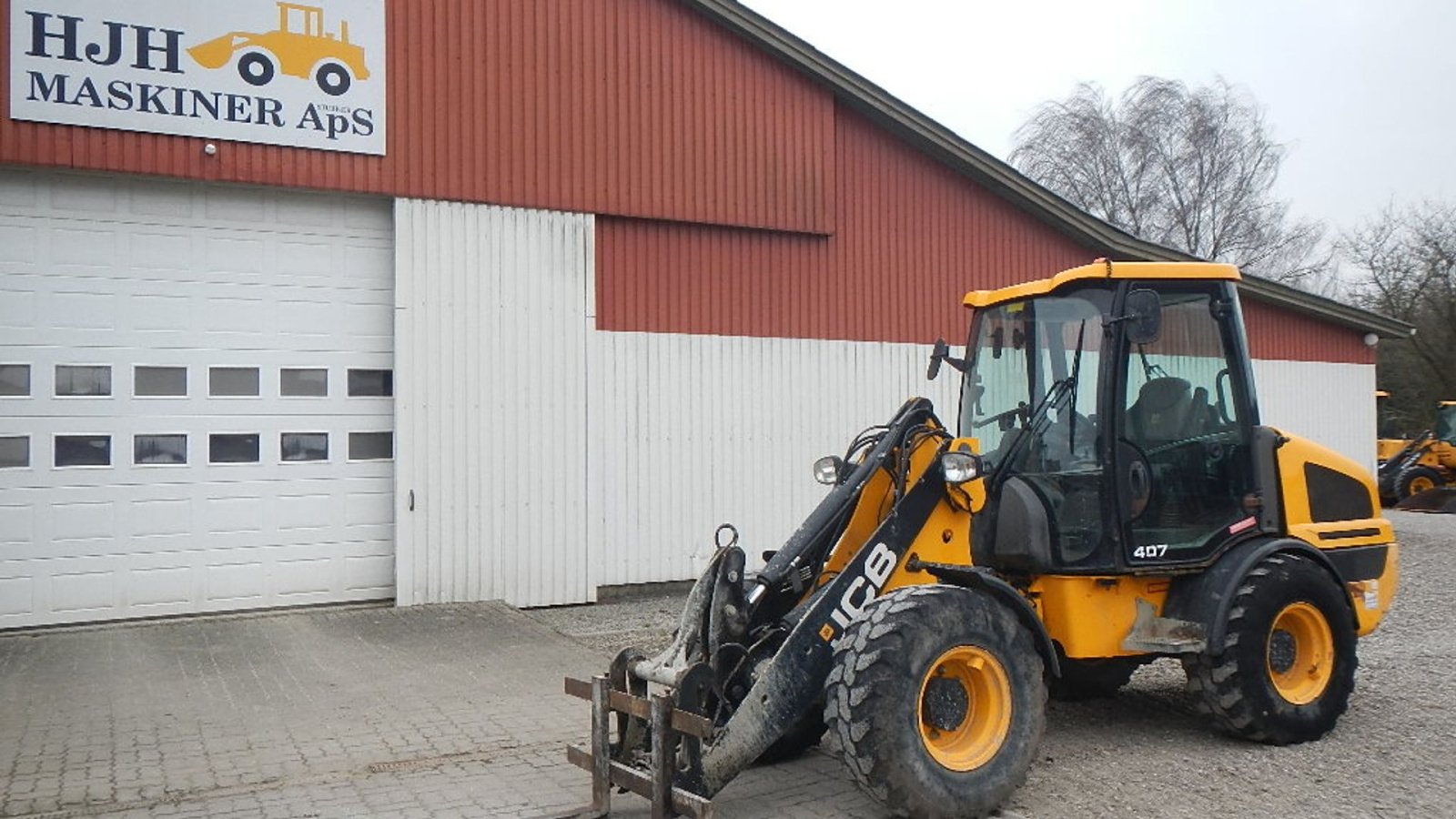 Radlader Türe ait JCB 407, Gebrauchtmaschine içinde Aabenraa (resim 14)