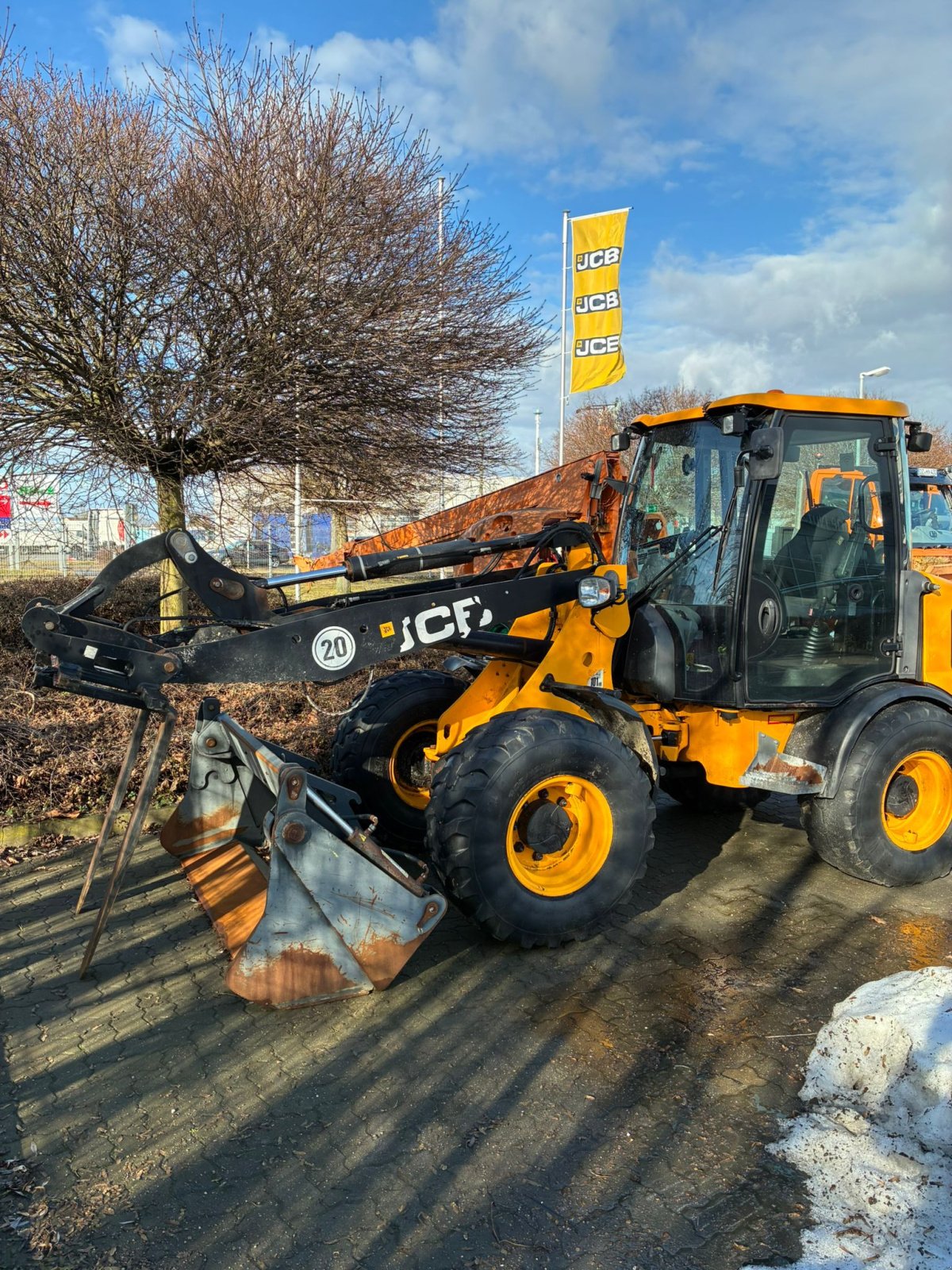 Radlader del tipo JCB 407, Gebrauchtmaschine In Wiedemar (Immagine 2)