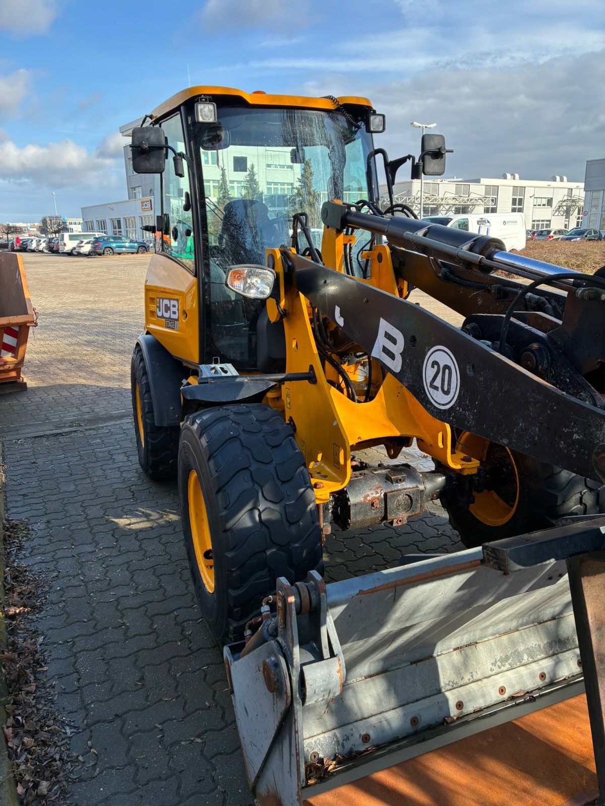 Radlader del tipo JCB 407, Gebrauchtmaschine In Wiedemar (Immagine 3)