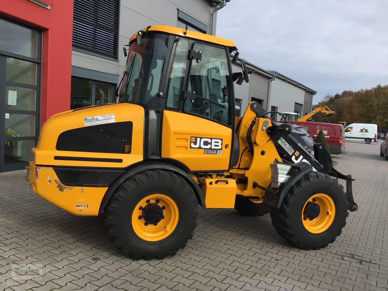 Radlader typu JCB 407, Gebrauchtmaschine v Bakum (Obrázek 2)