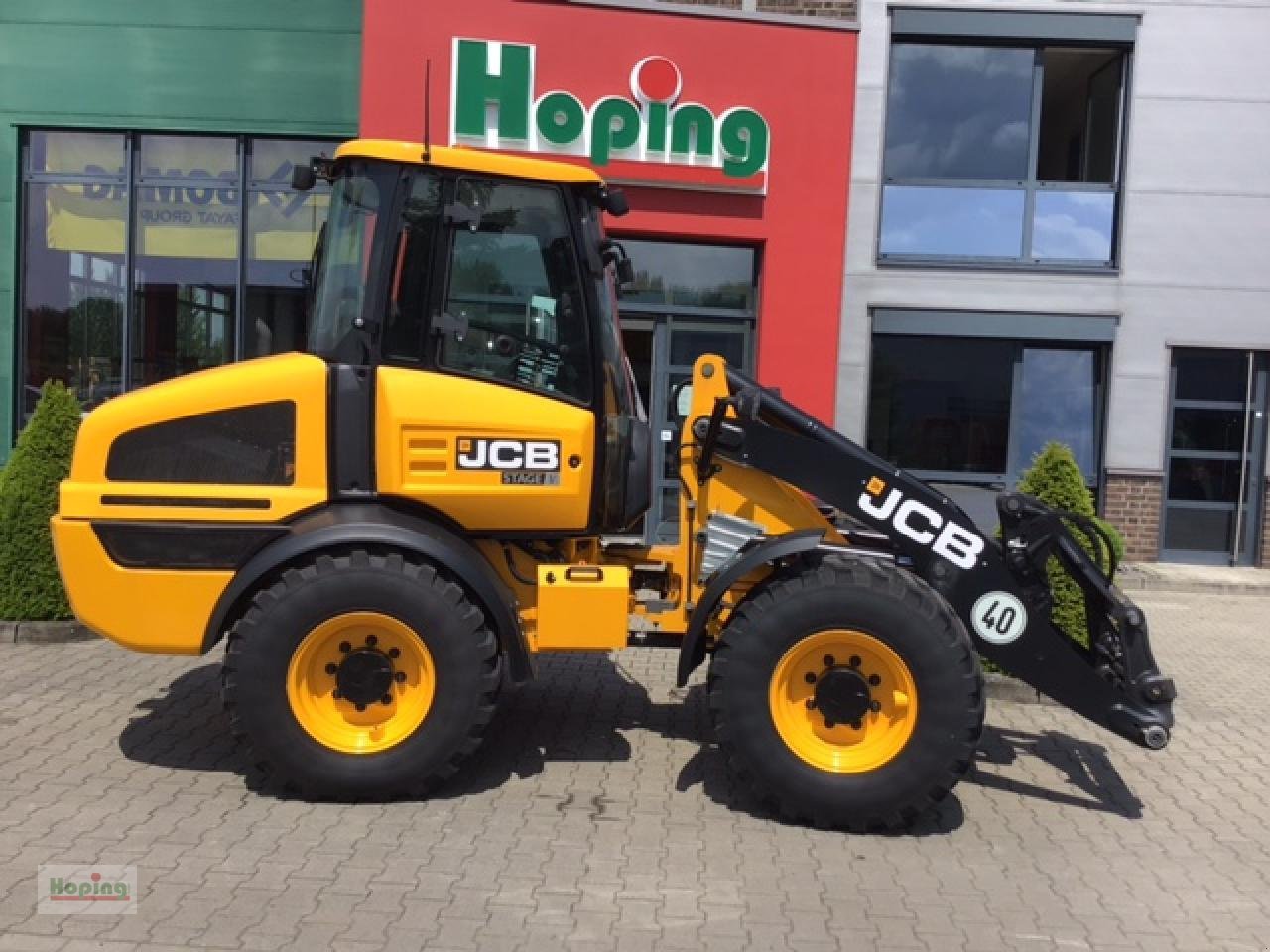 Radlader typu JCB 409 (40 km/h), Vorführmaschine v Bakum (Obrázek 1)