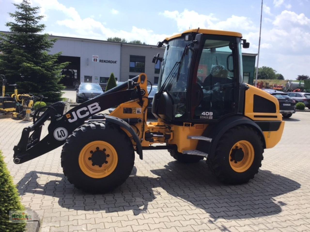 Radlader typu JCB 409 (40 km/h), Vorführmaschine v Bakum (Obrázek 4)