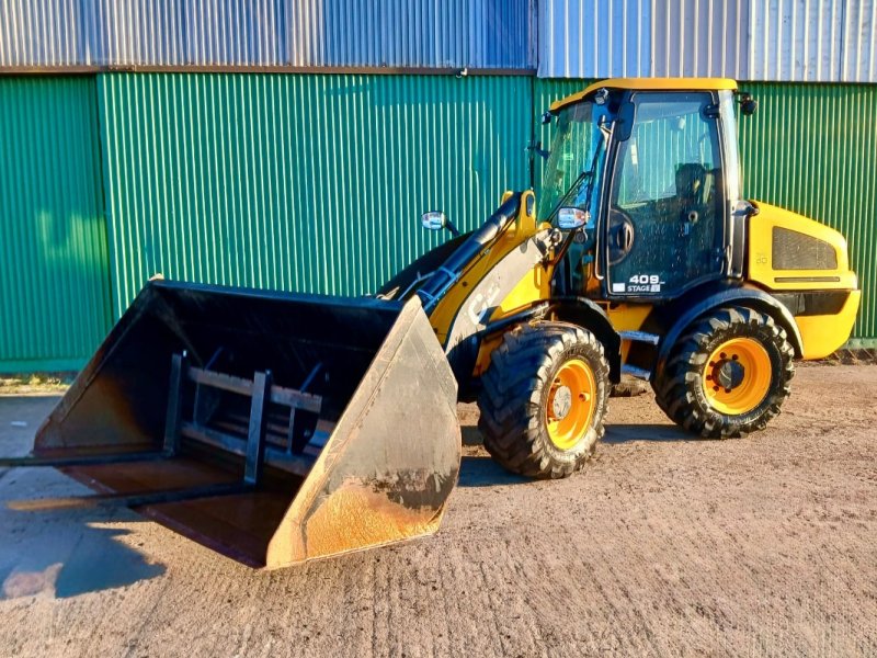 Radlader a típus JCB 409 AGRI + Geräte, Gebrauchtmaschine ekkor: Liebenwalde