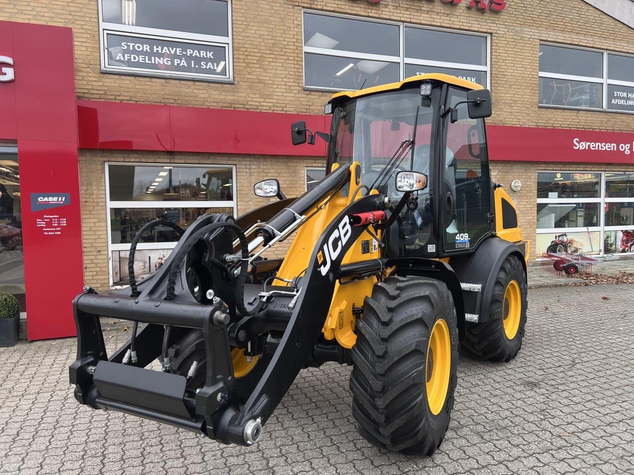Radlader tip JCB 409 AGRI, Gebrauchtmaschine in Viborg (Poză 2)