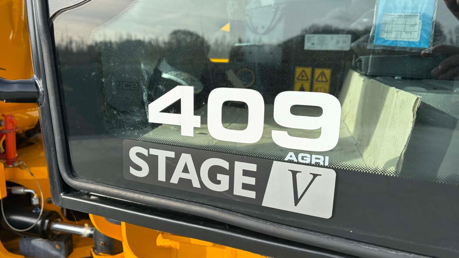 Radlader Türe ait JCB 409 Agri, Gebrauchtmaschine içinde Mariager (resim 9)