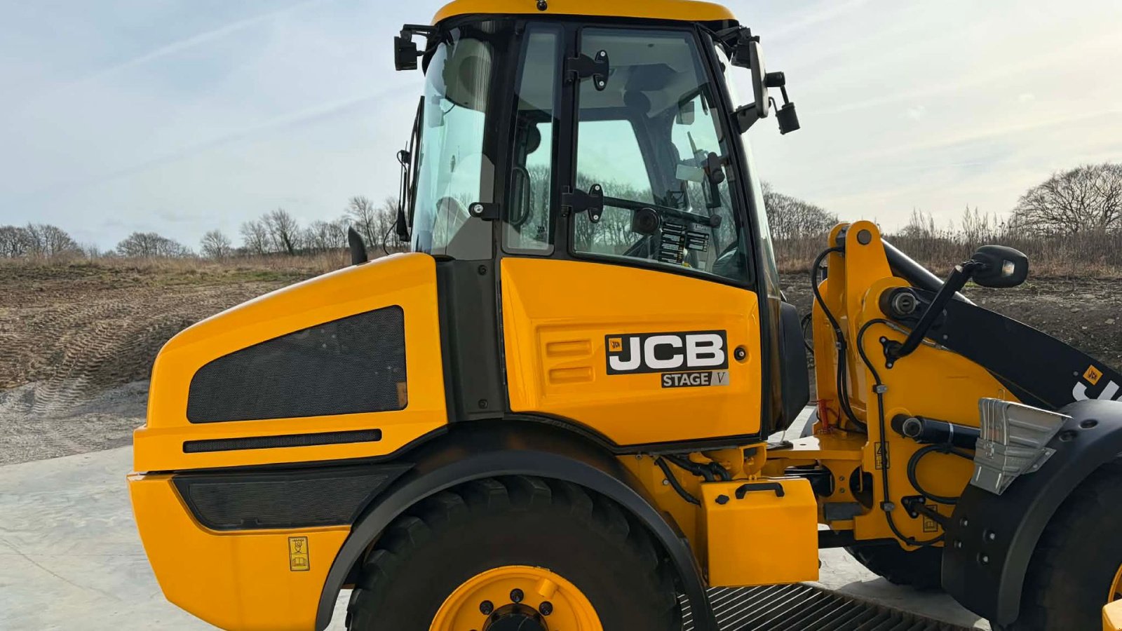 Radlader Türe ait JCB 409 Agri, Gebrauchtmaschine içinde Mariager (resim 5)