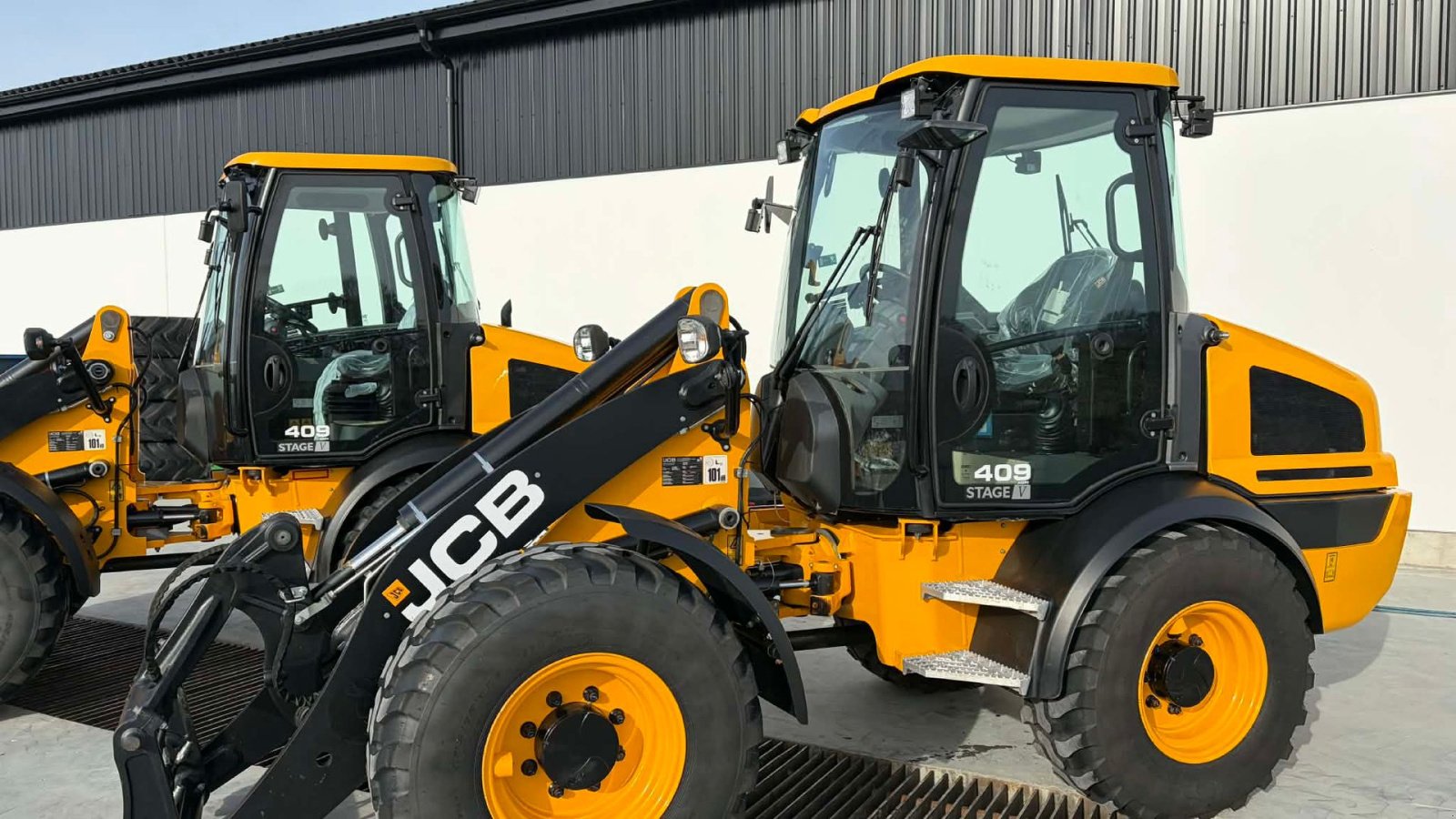 Radlader Türe ait JCB 409 Agri, Gebrauchtmaschine içinde Mariager (resim 1)