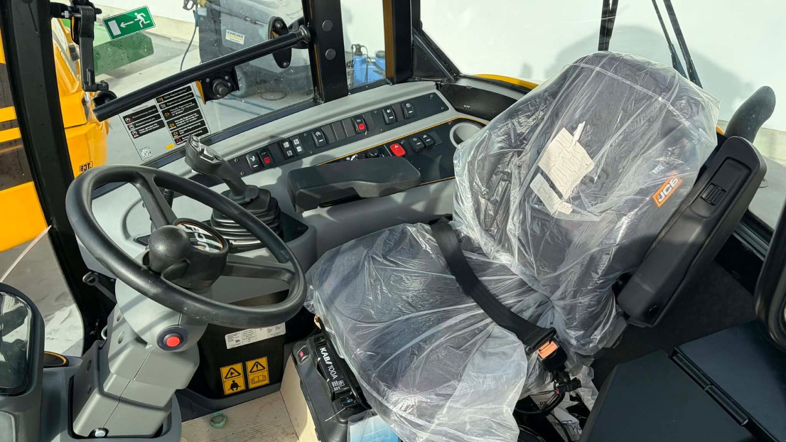 Radlader Türe ait JCB 409 Agri, Gebrauchtmaschine içinde Mariager (resim 12)