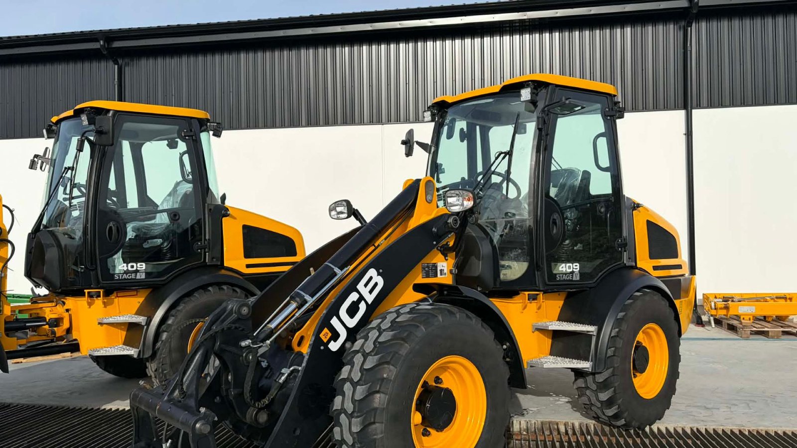 Radlader Türe ait JCB 409 Agri, Gebrauchtmaschine içinde Mariager (resim 2)